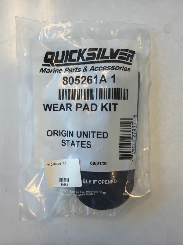Mercury Marine 805261A1 Wear Pad Kit Zz