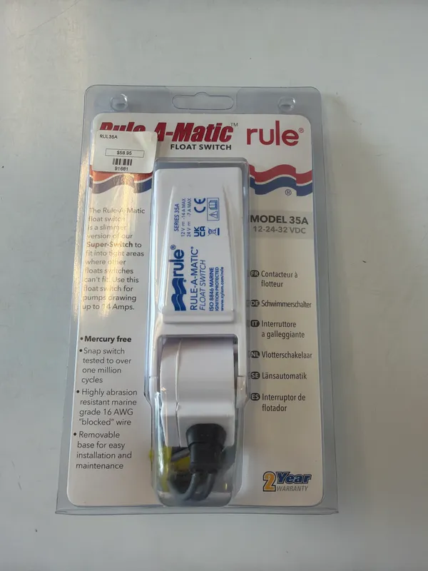 Rule-A-Matic Float Switch RUL35A