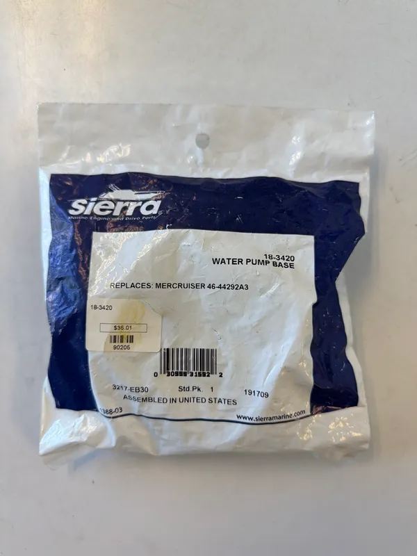 Sierra 18-3420 Water Pump Base Merc