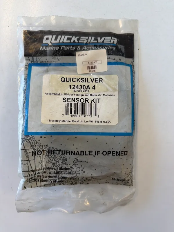 Mercury Marine 12430A4 Sensor Kit