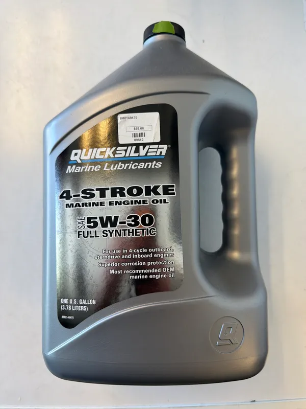 Mercury Marine 8M0148475 Wa 5W30 Full SYN Eng Oil Gal