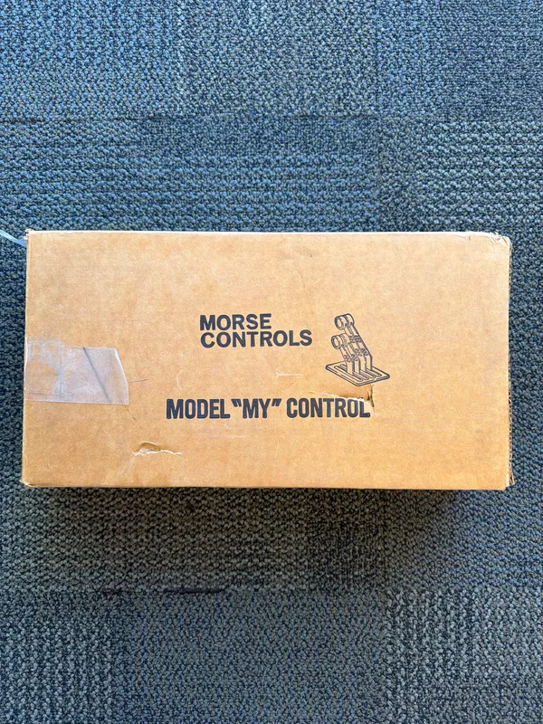 Morse My Control - White Handles, No Neutral Safety Switch