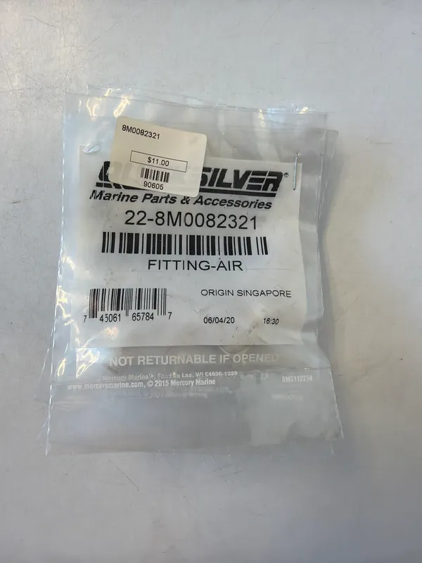 Mercury 8M0082321 Air Fitting