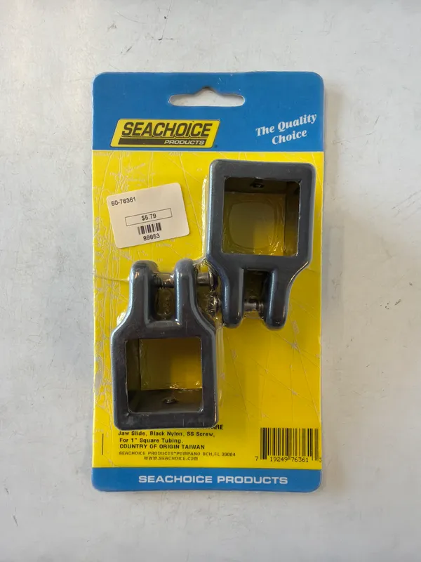 Seachoice 50-76361 Jaw Slide-1 -Square Black