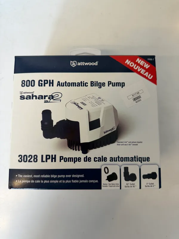 Pump-Sahara Mk2 12v 800GPH