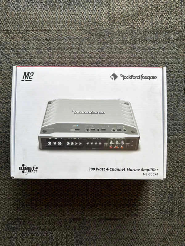 Stereo, Amp Rockford Fosgate M2-300X4