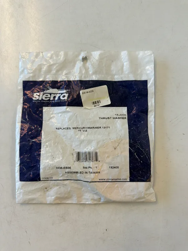 Sierra 18-4220 Thrust Washer Mercury