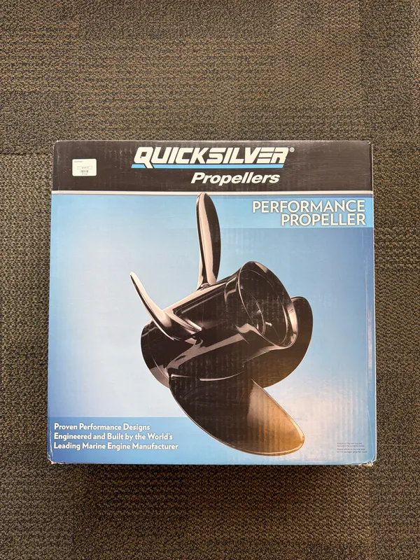 Quicksilver Black Diamond Aluminum Propeller 3 Blade Right-Hand QA2036X