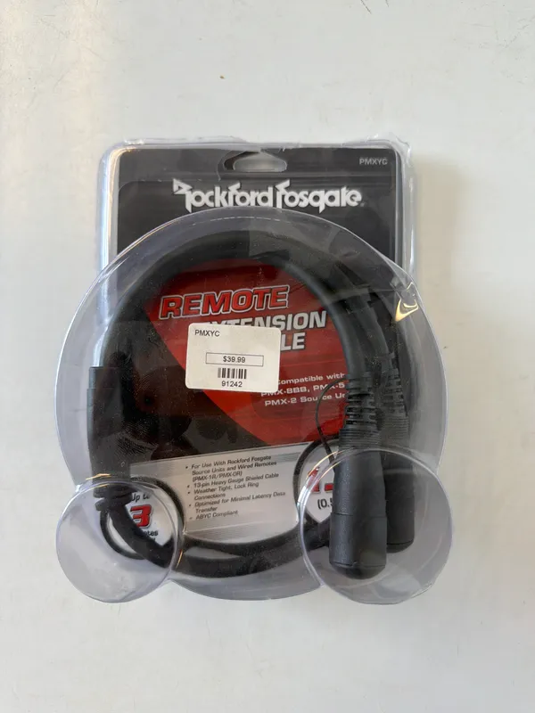 Rockford Fosgate Remote Extension Cbl
