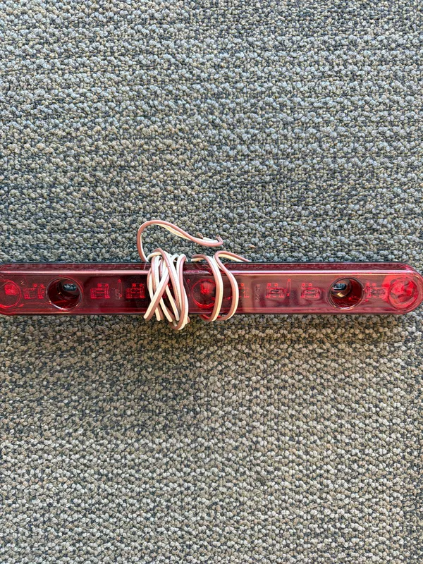 Waterproof LED Light Bar SS Red
