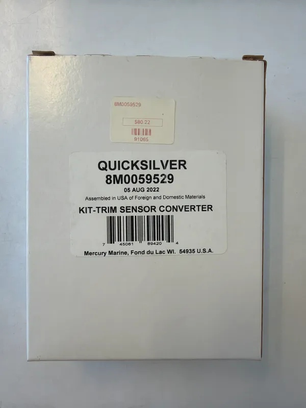 Mercury Marine Kit Trim Sender 8M0059529