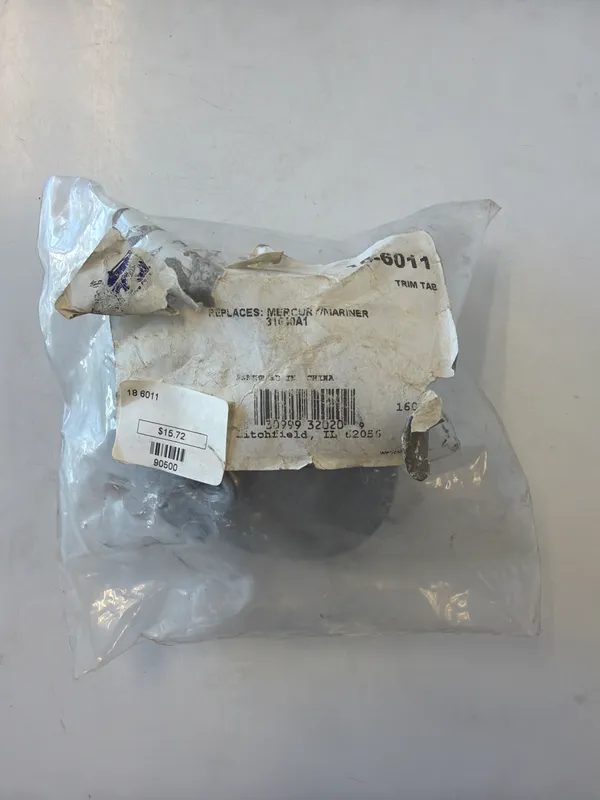 Sierra 18-6011 Trim Tab Anode Universal Zinc