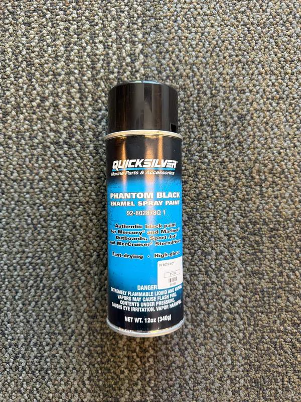 Mercury Marine 92802878Q1 W Paint Pntm Black Cs/6 Qs MZ