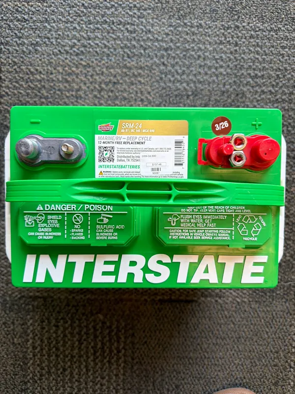 Srm-24 Deep Cycle 690 Battery.