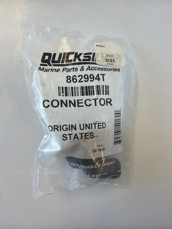Mercury Marine 862994T Connector-45d