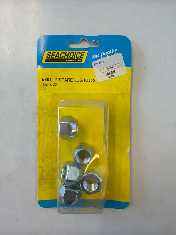Seachoice 50-53911 Spare Lug Nut-1/2 X20 (5)