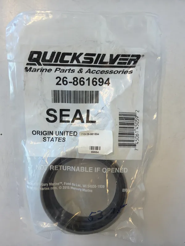Quicksilver 26-861694 Bearing Carrier Oil Seal