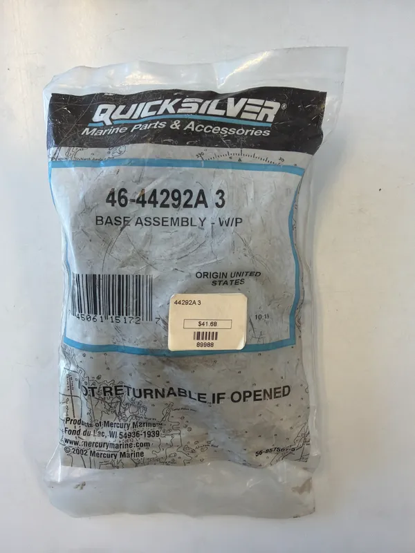 Mercury Marine 44292A3 Water Pump Base Kitalpha Imz