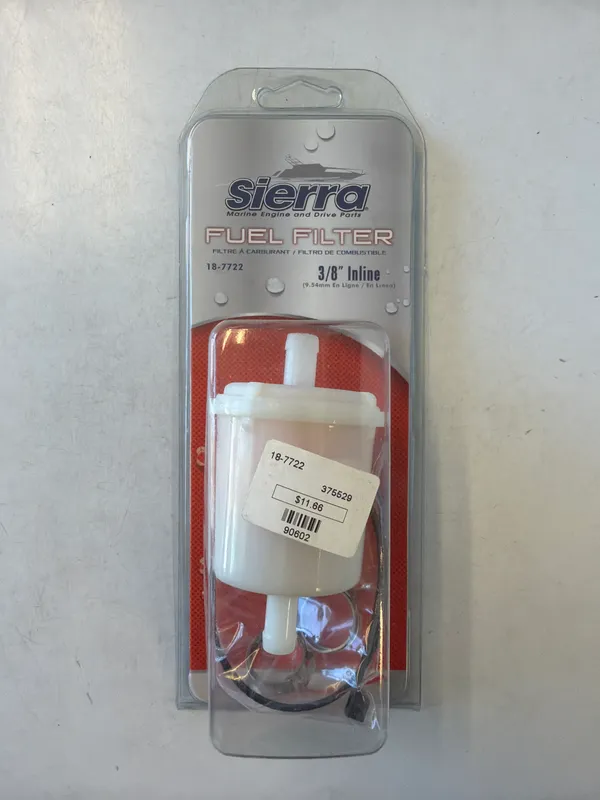 Sierra 18-7722 In-Line Fuel Filter for Johnson/Evinrude OMC Outboards