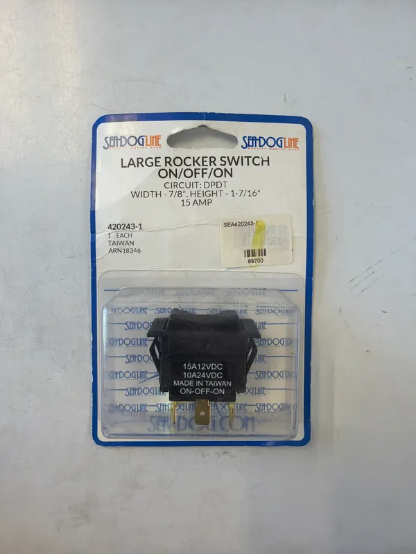 Sea-Dog 420243-1 Rocker Switch On/Off/On Dpst