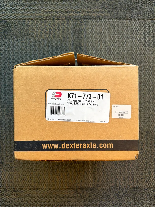 UFP by Dexter K7177301 Caliper Zinc Replackit DB35 Left-Hand