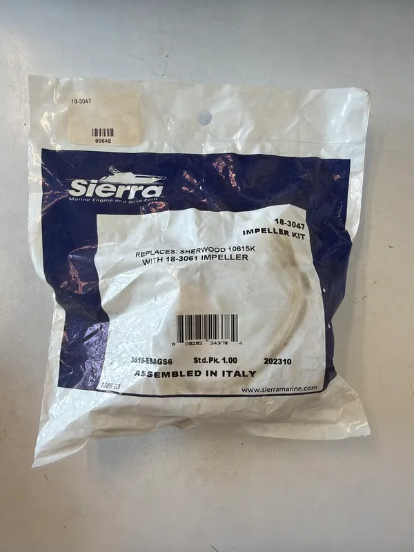 Sierra 18-3047 Impeller Kit Jabsco