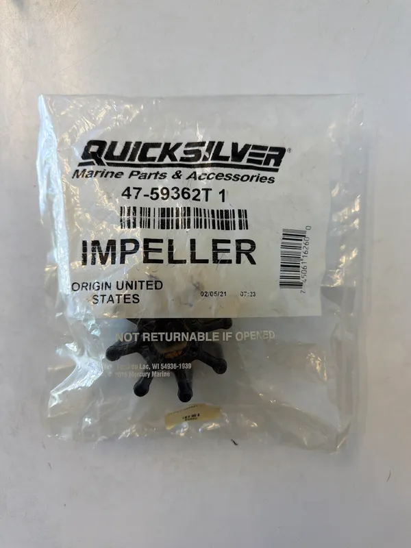 Mercury Marine 4759362T1 W Seawater Pump Impeller MZ