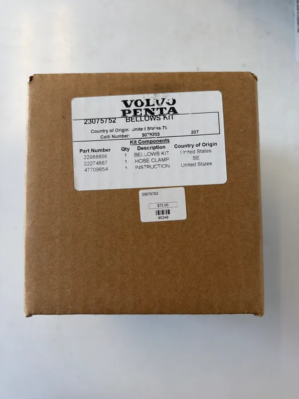 U-Joint Bellows Kit | Volvo Penta 23075752