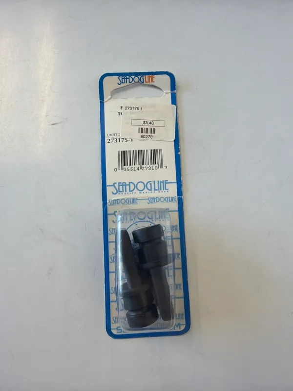 3/4 Inside Eye End Pair Black