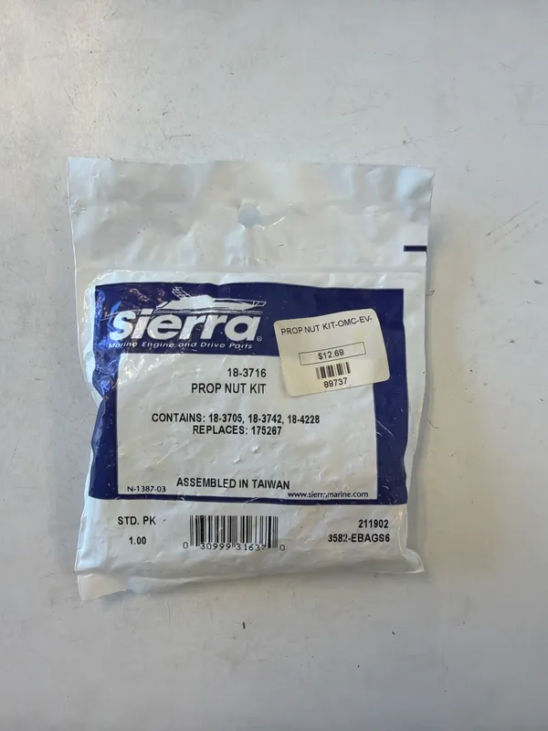 Prop Nut Kit-OMC-Ev-Jn V4 Gc