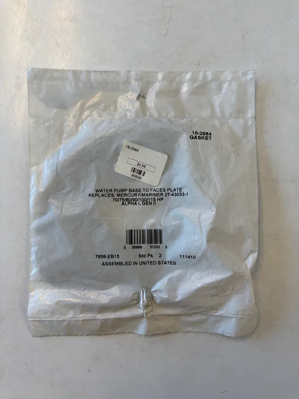 Sierra 18-2564 Impeller Gaskets Universal