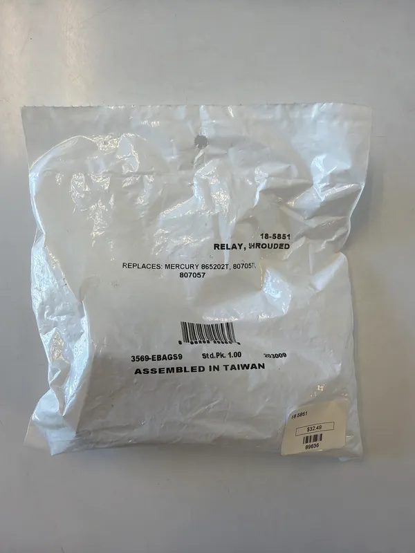 Sierra 18-5851 Relay Shrouded Mc#865202t