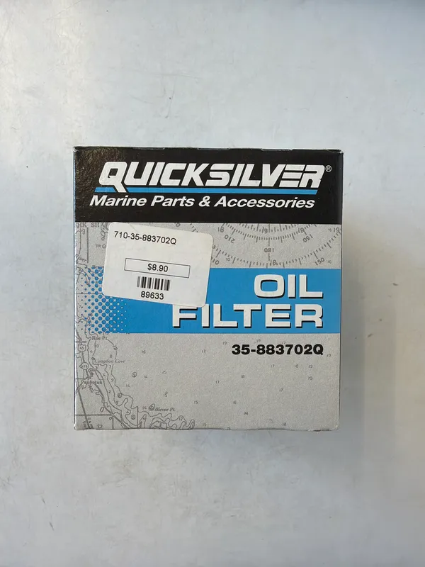 Mercury Marine 35-883702Q W Oil Filter V-6 W/O Remote MZ