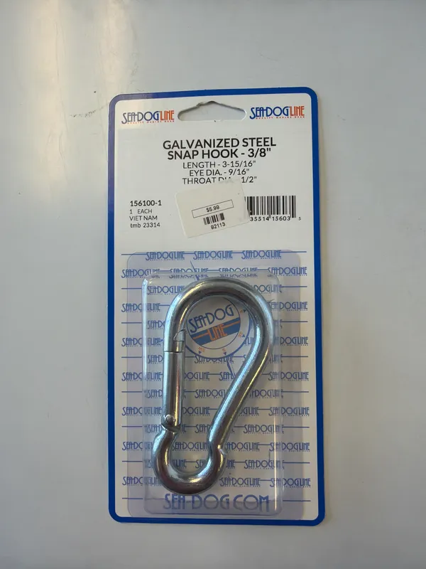 Galvanized Steel Snap-4 Inch
