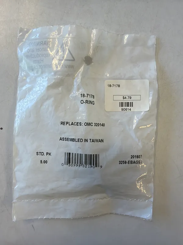 Sierra 18-7178 O Ring Volvo 125017-4 (5-Pack)