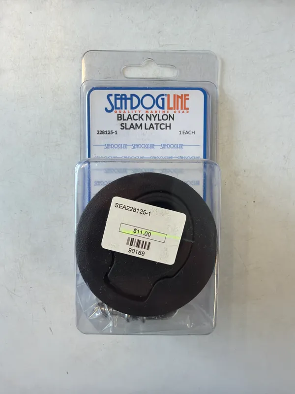 Sea-Dog 228125-1 Slam Latch Black Nylon