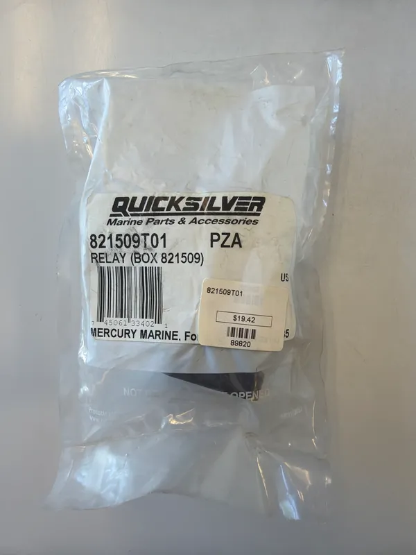 Mercury Marine 821509T01 Power Trim Relay O/B Zz