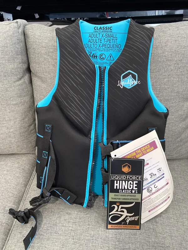 Hinge W CGA XS Classic Black/Aq
