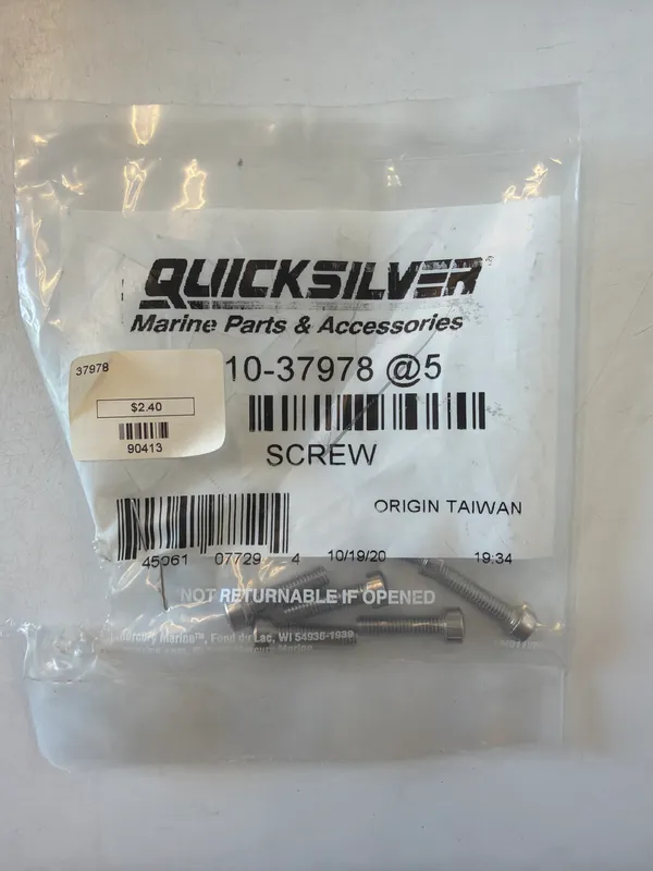 Screw C/U Trim Sndr Mounting(5-Pack)