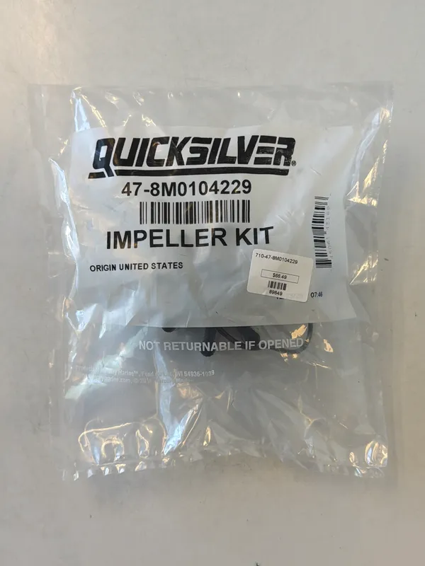 Mercury Marine 47-8M0104229 W Impeller Kit-Sea Wtr Pum MZ