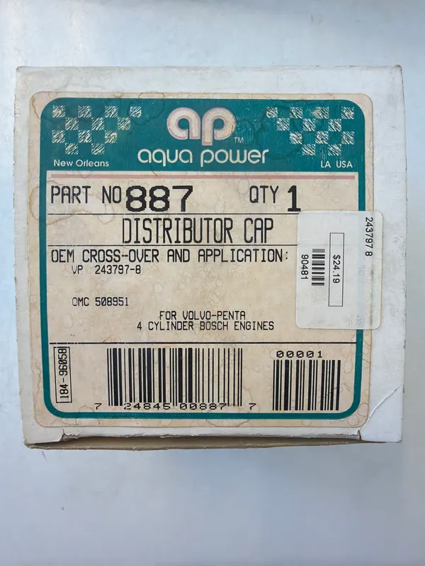 Distributor Cap Vp 243797-8