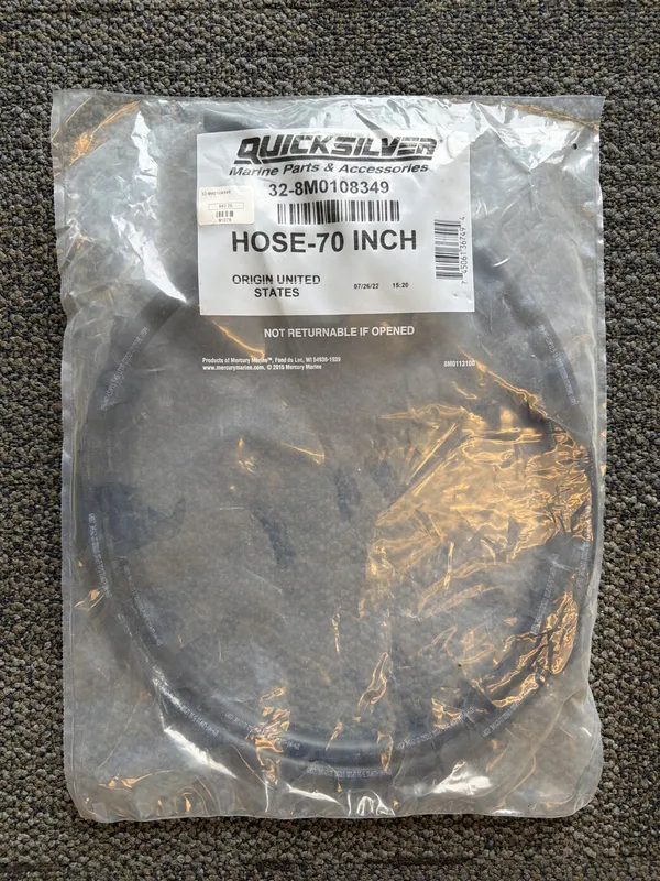 Mercury Marine 32-8M0108349 Hose -70 Inch