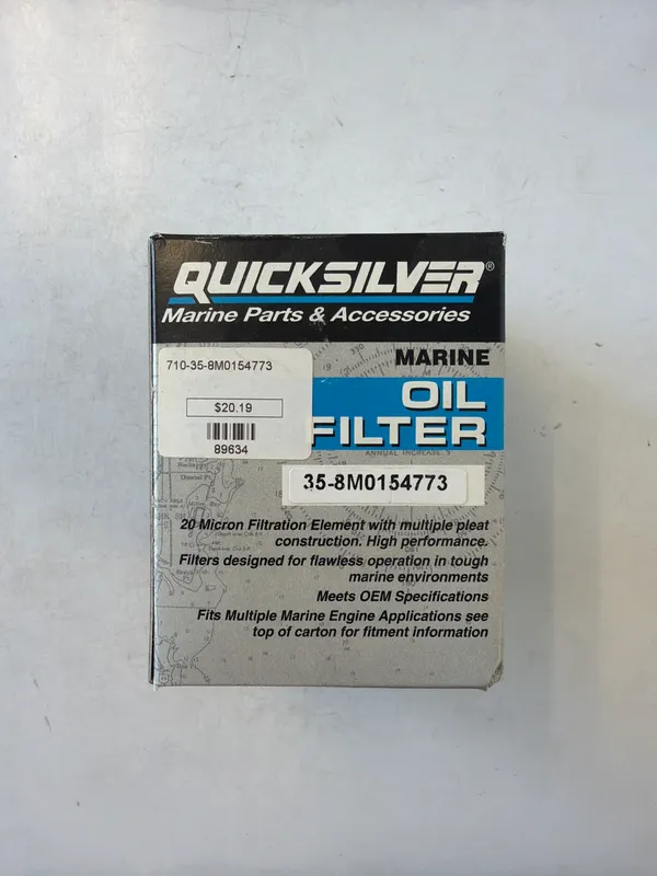 Mercury Marine 35-8M0154773 Wa Filt Oil SUZ #16510-96J001