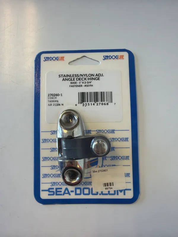 Deck Hinge Adjustable Angle Ss&nylon
