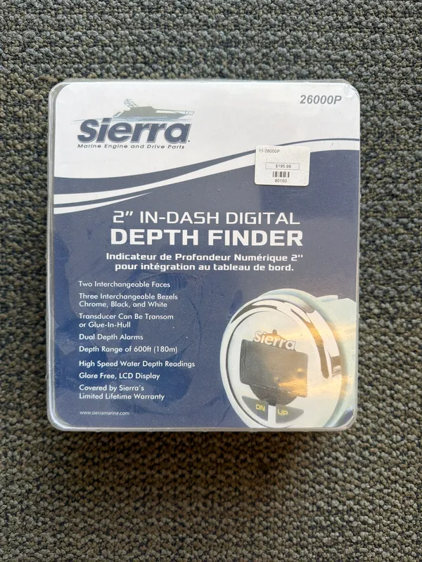 Sierra 11-26000P Depth Finder Unvrsl 2 In-Dash