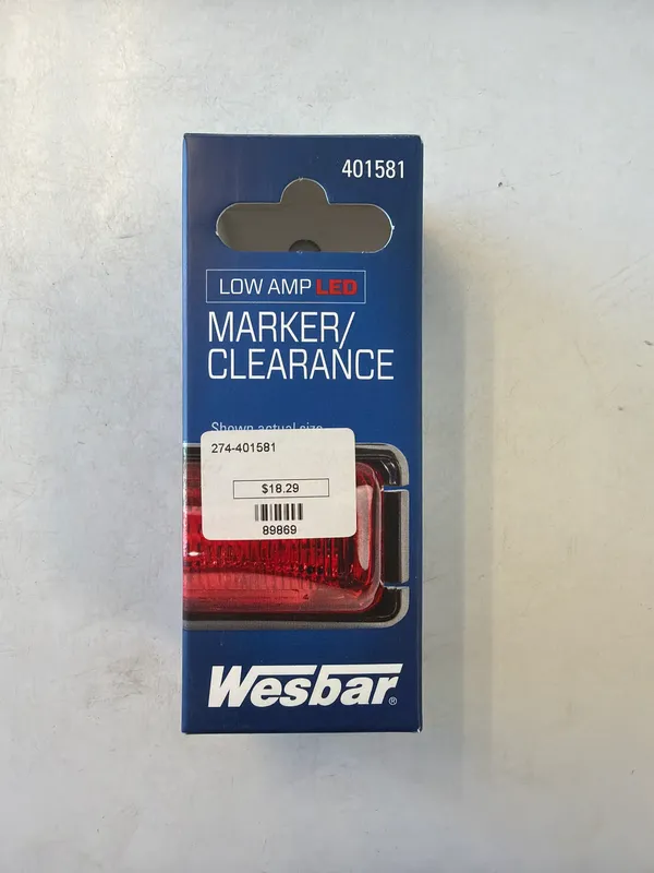 LED 2 Rectangular Marker/