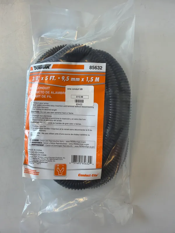 85632 Wire Conduit 3/8