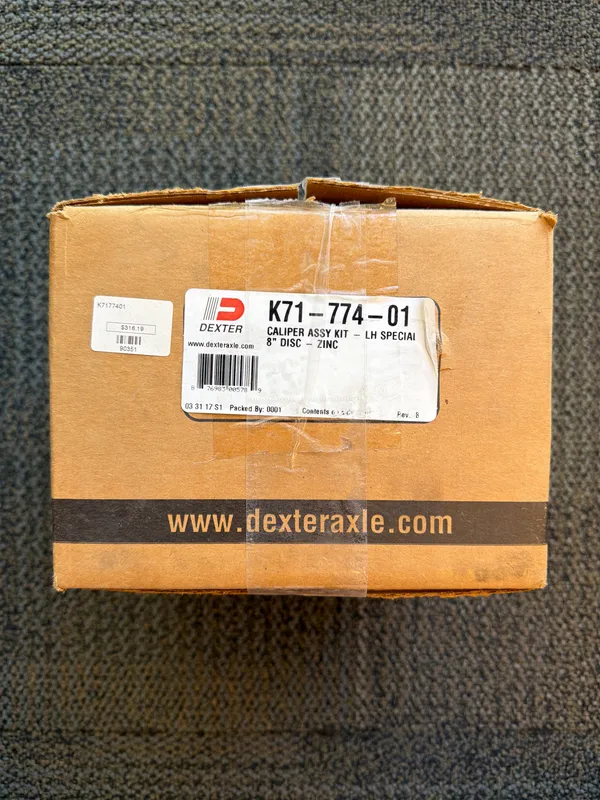 UFP by Dexter K7177401 Caliper 8 Zinc Replacement Kt DB35LH