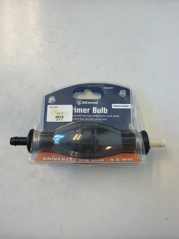 Primer Bulb 3/8" Hose Barbs E