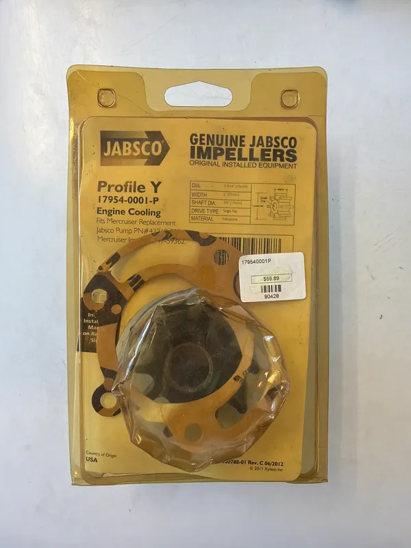 Mercury Marine 179540001P Mercruiser Impeller 47-59362